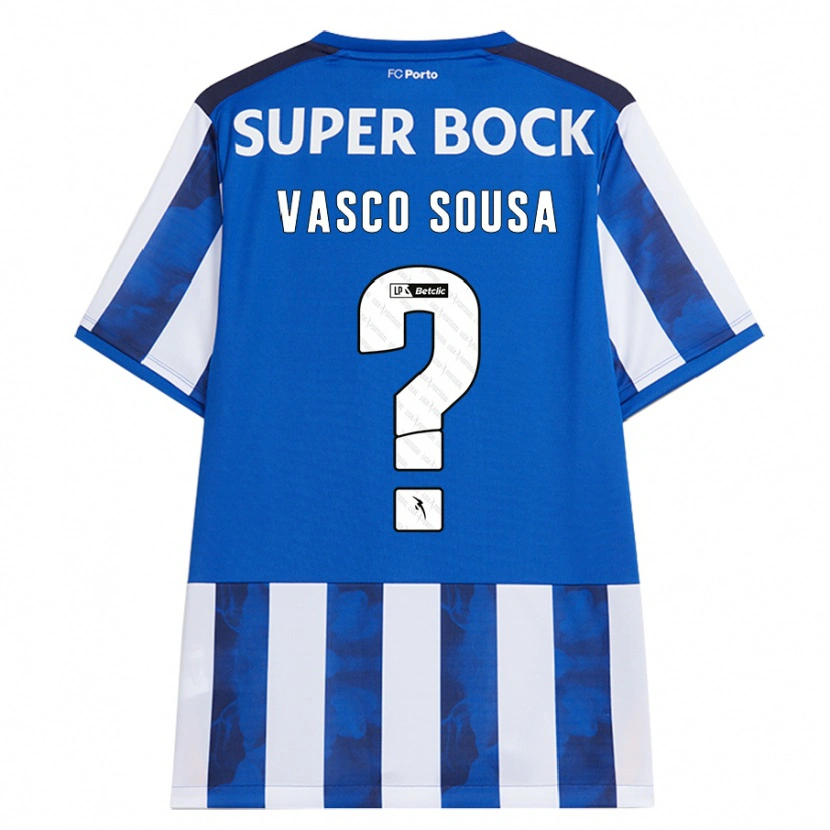 Danxen Kid Vasco Sousa #0 Blue White Home Jersey 2024/25 T-Shirt