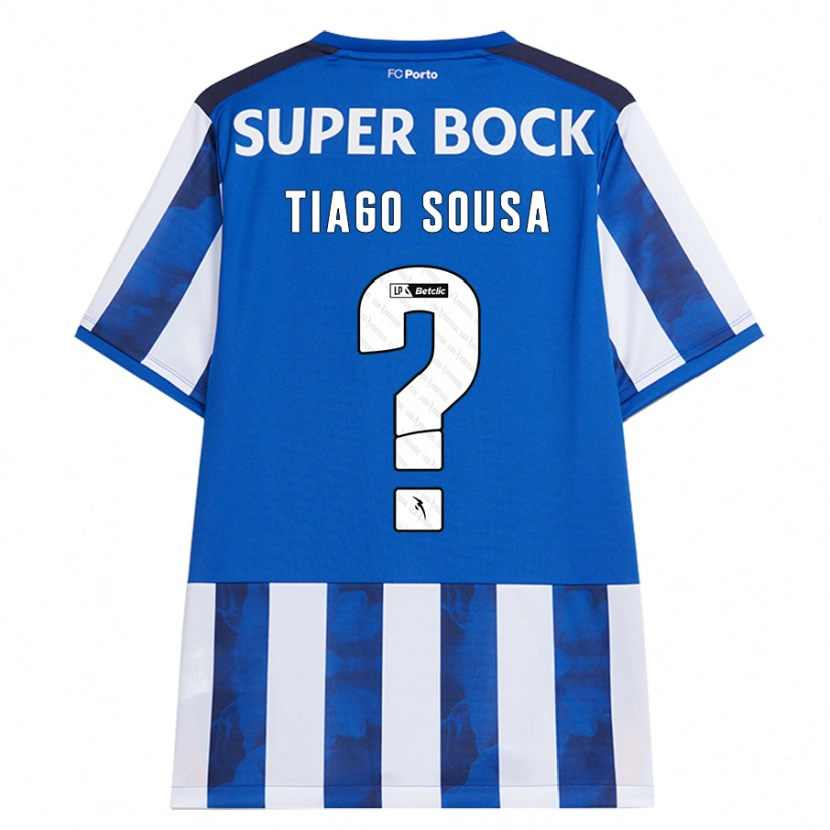 Danxen Kid Tiago Sousa #0 Blue White Home Jersey 2024/25 T-Shirt
