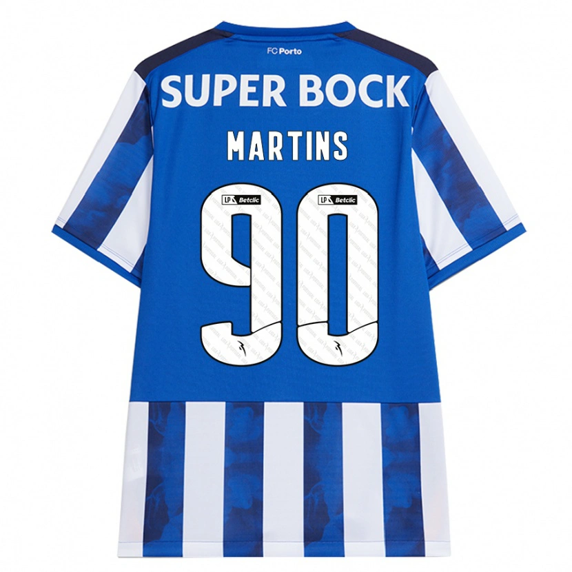 Danxen Kid Gil Martins #90 Blue White Home Jersey 2024/25 T-Shirt