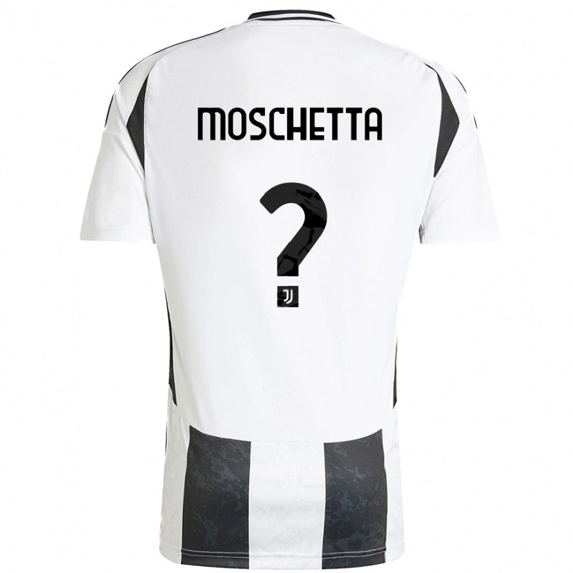 Danxen Kid Lorenzo Moschetta #0 White Black Home Jersey 2024/25 T-Shirt