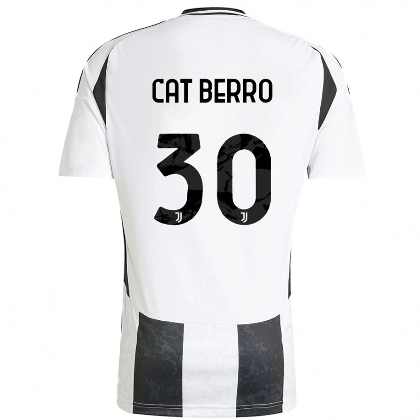 Danxen Kid Simone Cat Berro #30 White Black Home Jersey 2024/25 T-Shirt