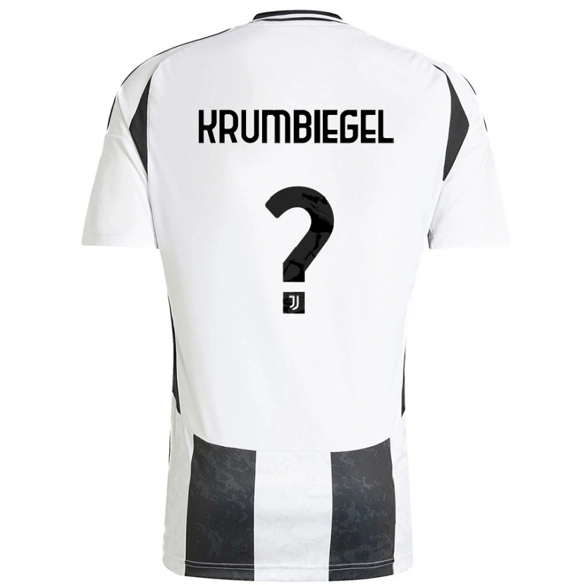 Danxen Kid Paulina Krumbiegel #0 White Black Home Jersey 2024/25 T-Shirt