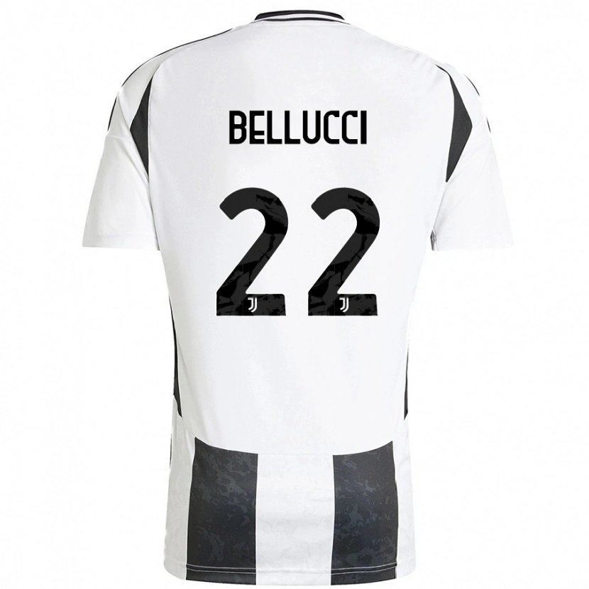 Danxen Kid Melissa Bellucci #22 White Black Home Jersey 2024/25 T-Shirt
