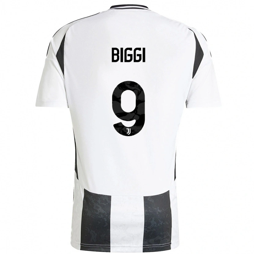 Danxen Kid Silvano Biggi #9 White Black Home Jersey 2024/25 T-Shirt