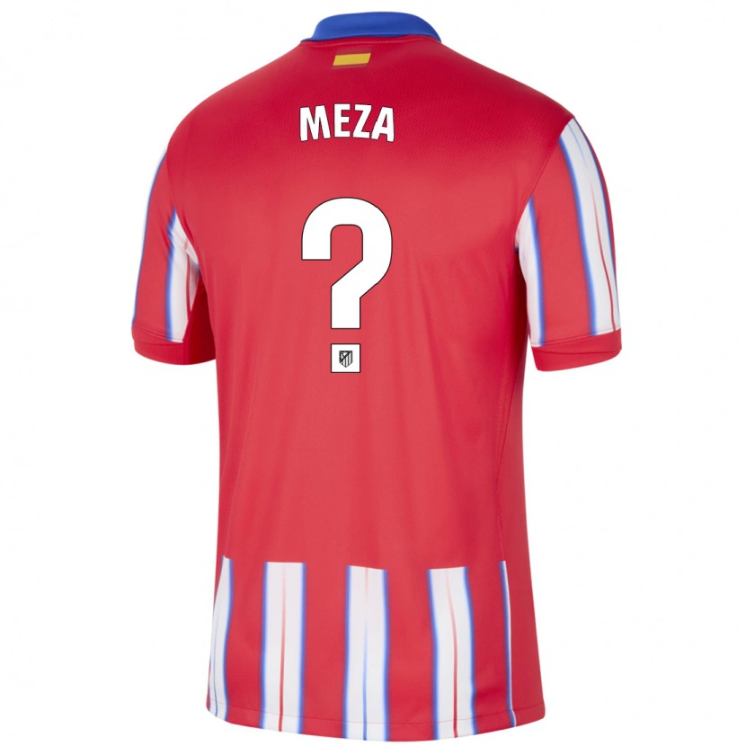 Danxen Kid David Meza #0 Red White Blue Home Jersey 2024/25 T-Shirt