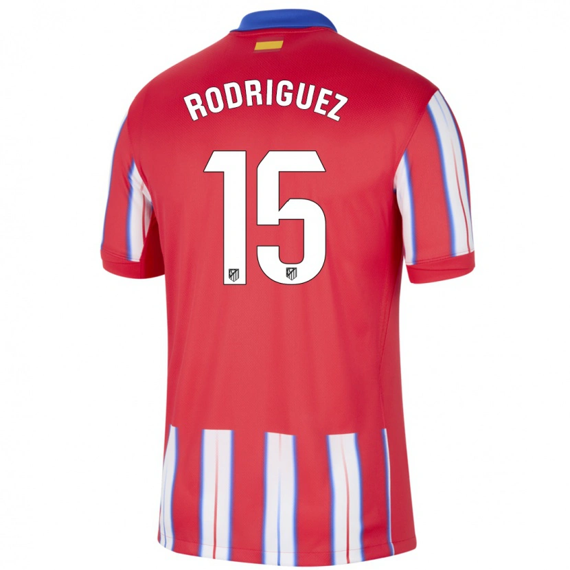 Danxen Kid Cinta Rodríguez #15 Red White Blue Home Jersey 2024/25 T-Shirt