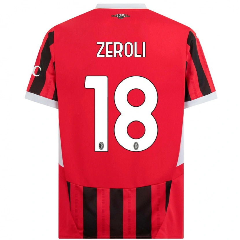Danxen Kid Kevin Zeroli #18 Red Black Home Jersey 2024/25 T-Shirt