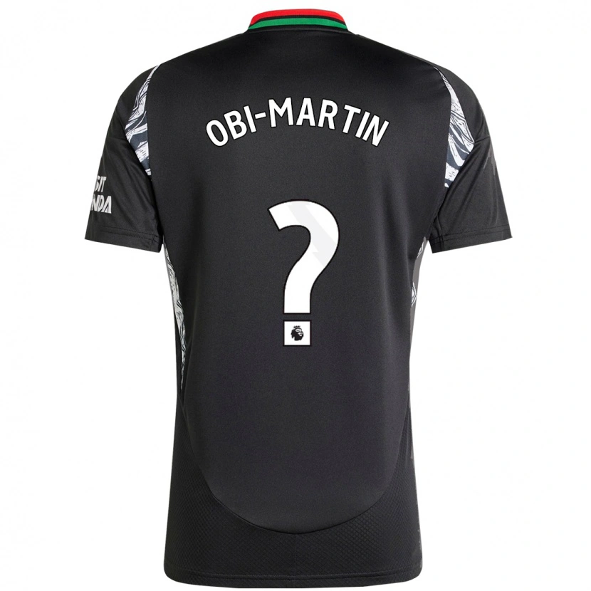 Danxen Kid Chido Obi-Martin #0 Black Away Jersey 2024/25 T-Shirt