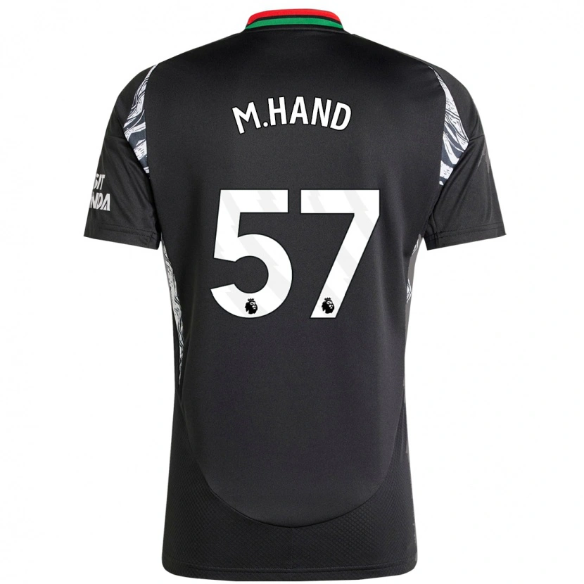 Danxen Kid Ismail Oulad M'hand #57 Black Away Jersey 2024/25 T-Shirt