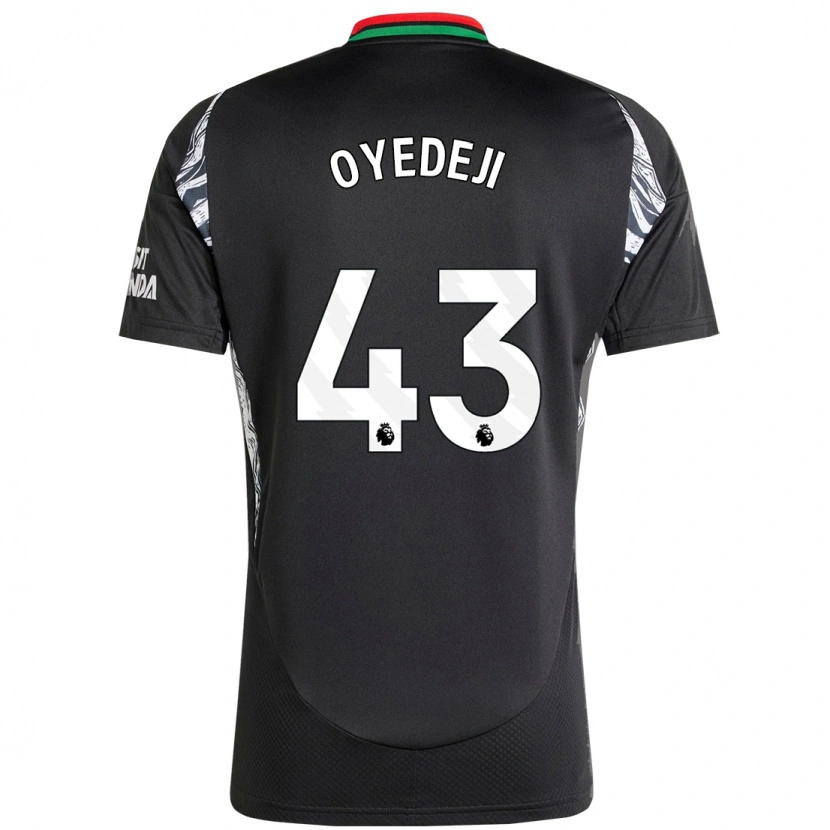 Danxen Kid Nathan Butler Oyedeji #43 Black Away Jersey 2024/25 T-Shirt