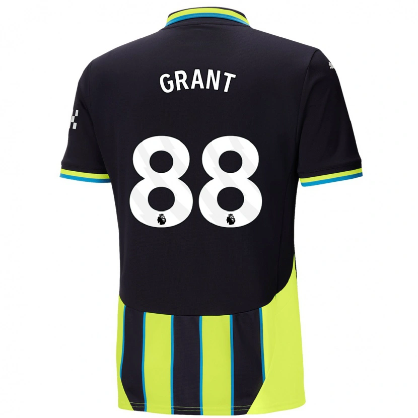 Danxen Kid True Grant #88 Blue Yellow Away Jersey 2024/25 T-Shirt