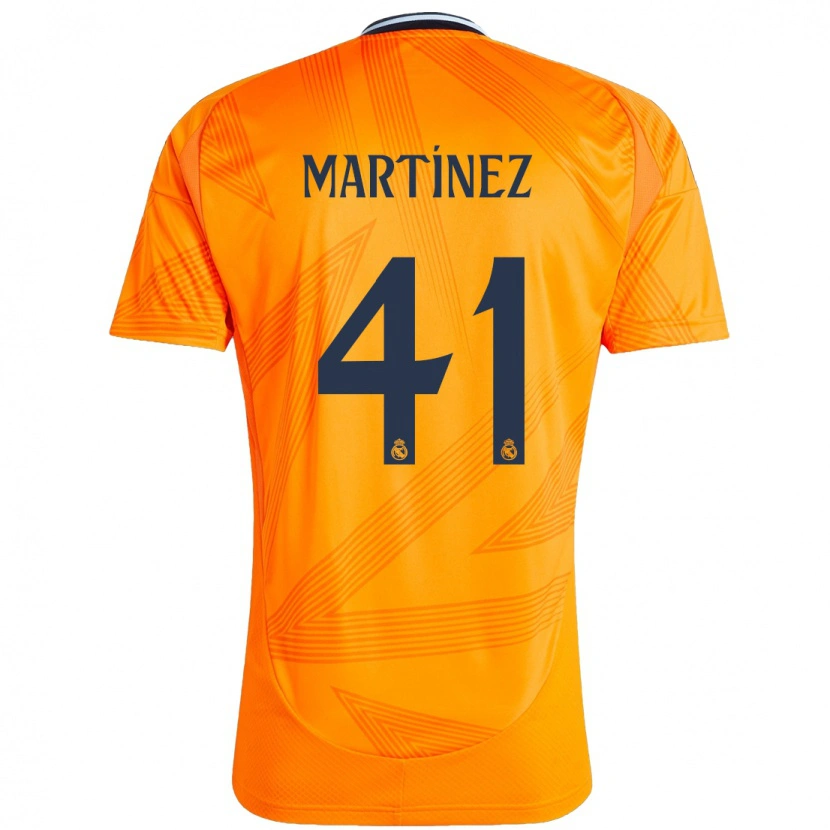 Danxen Kid Joan Martínez #41 Orange Away Jersey 2024/25 T-Shirt