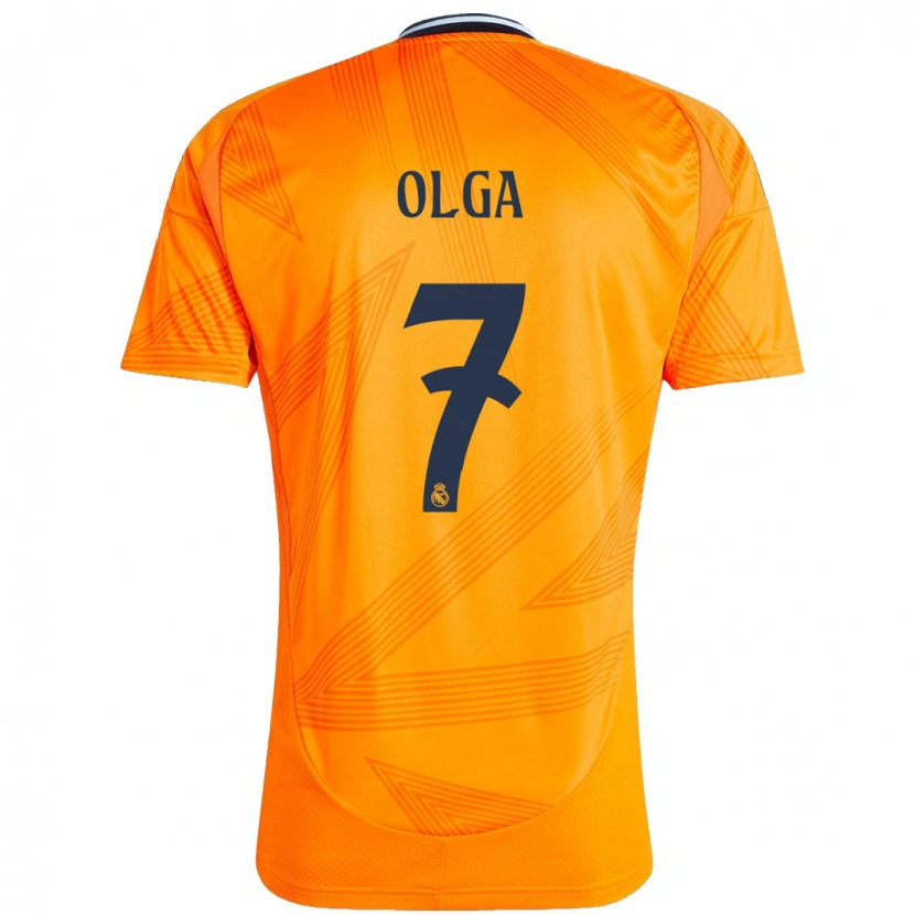 Danxen Kid Olga Carmona #7 Orange Away Jersey 2024/25 T-Shirt