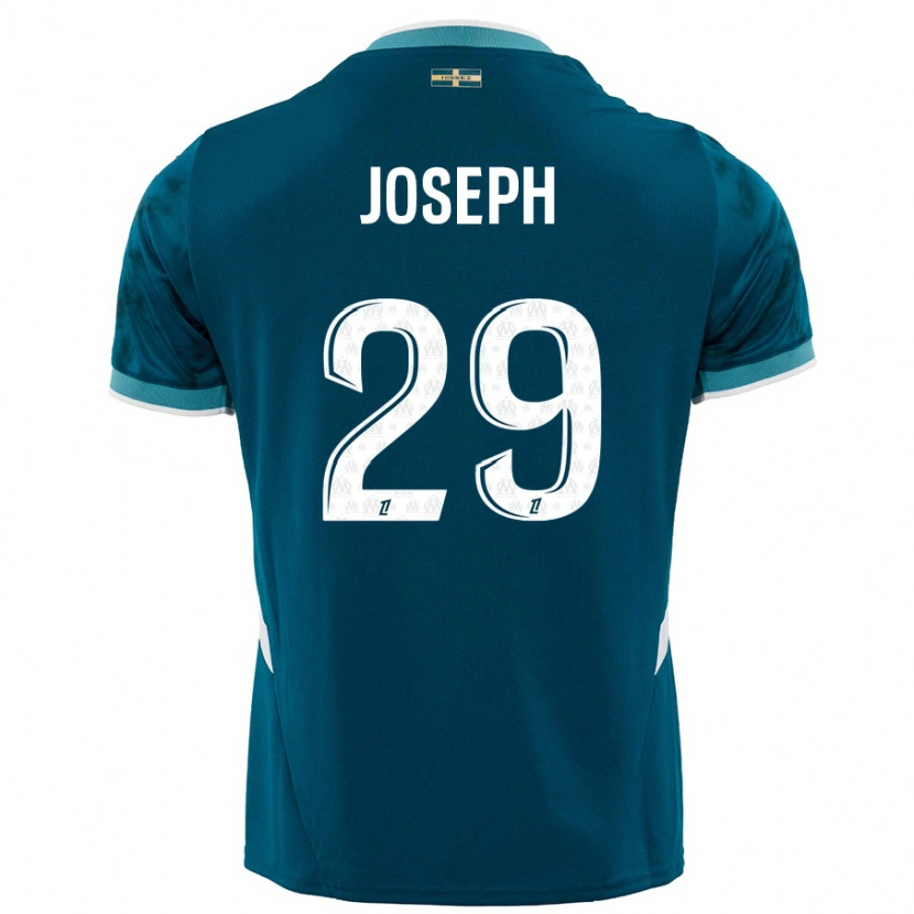 Danxen Kid Darlina Joseph #29 Turquoise Blue Away Jersey 2024/25 T-Shirt