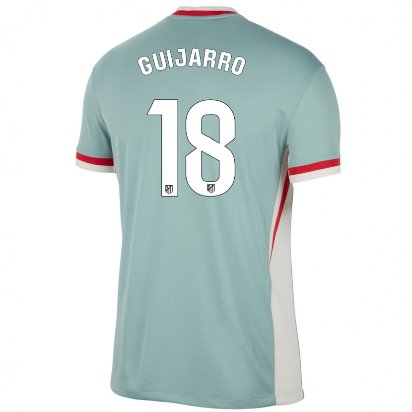 Danxen Kid Sheila Guijarro #18 Light Beige Blue Away Jersey 2024/25 T-Shirt