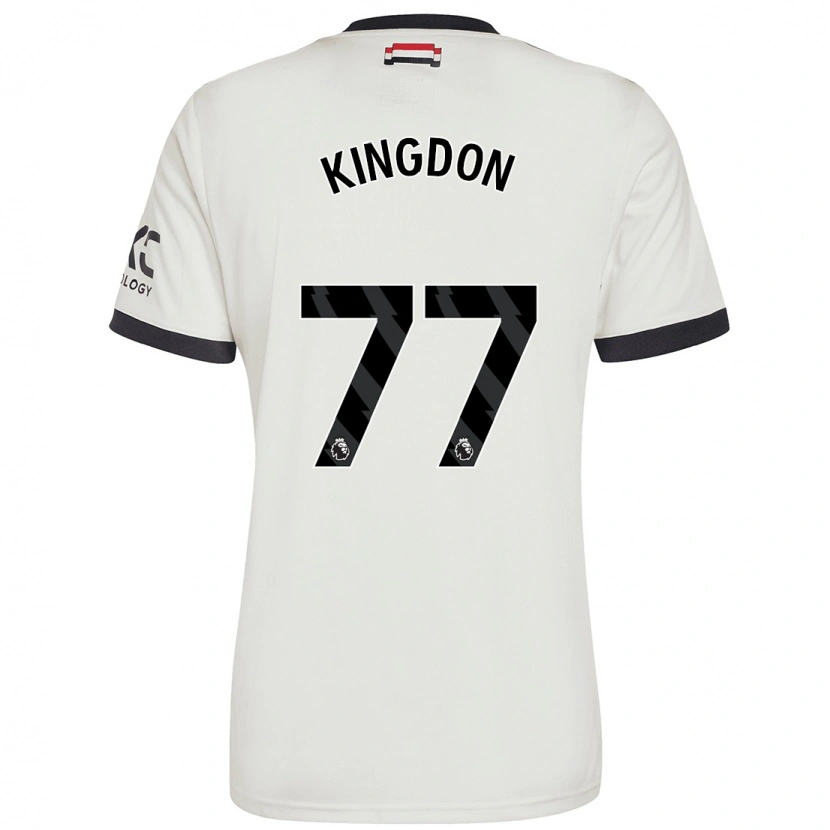 Danxen Kid Jack Kingdon #77 Off White Third Jersey 2024/25 T-Shirt