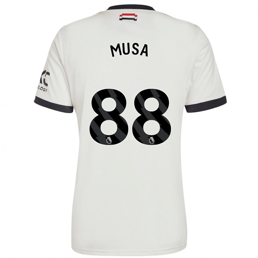 Danxen Kid Victor Musa #88 Off White Third Jersey 2024/25 T-Shirt