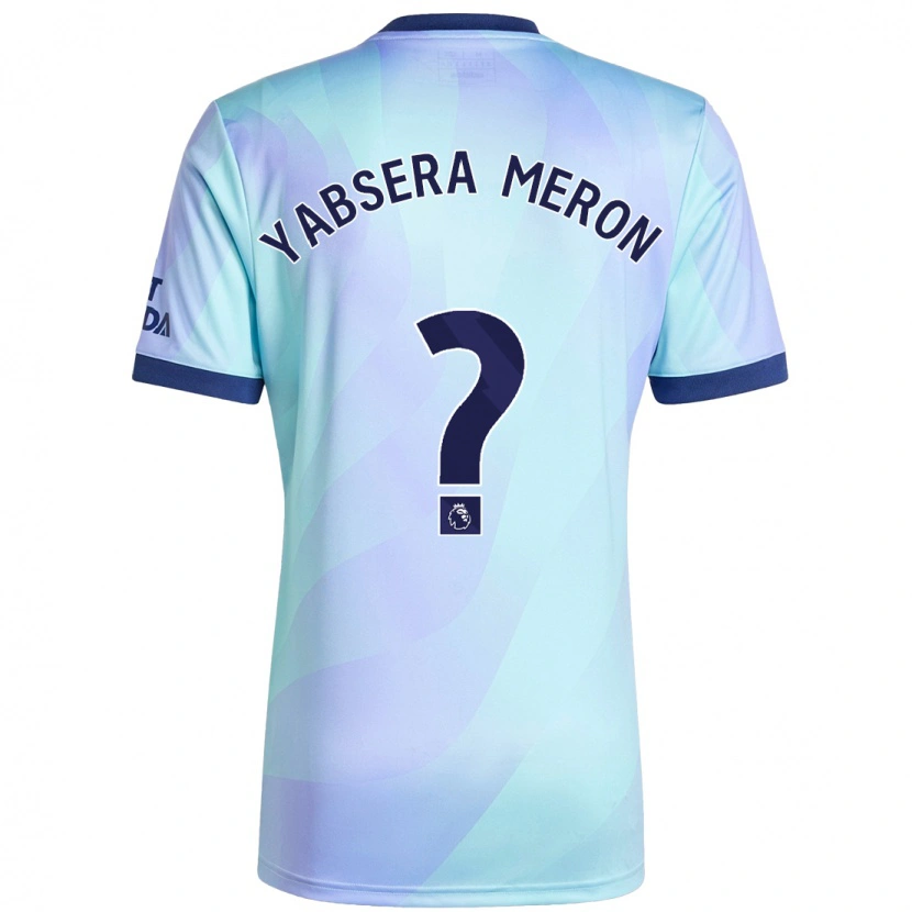 Danxen Kid Yabsera Meron #0 Aqua Third Jersey 2024/25 T-Shirt