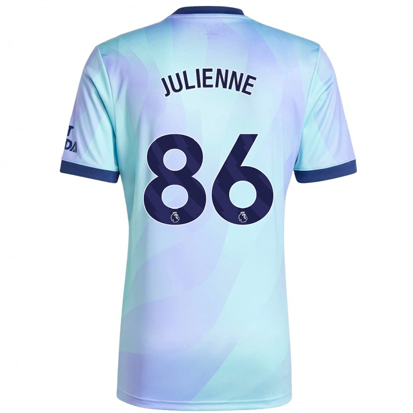 Danxen Kid Theo Julienne #86 Aqua Third Jersey 2024/25 T-Shirt