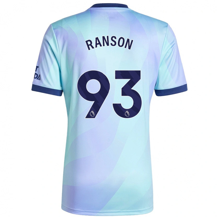 Danxen Kid Khari Ranson #93 Aqua Third Jersey 2024/25 T-Shirt