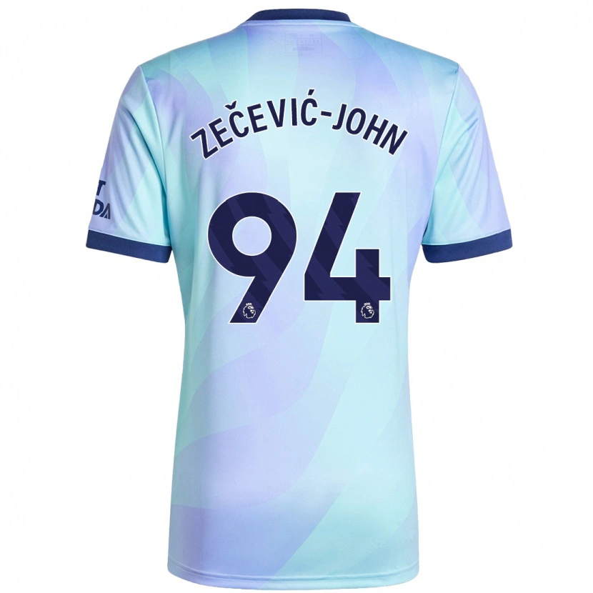Danxen Kid Louis Zečević-John #94 Aqua Third Jersey 2024/25 T-Shirt