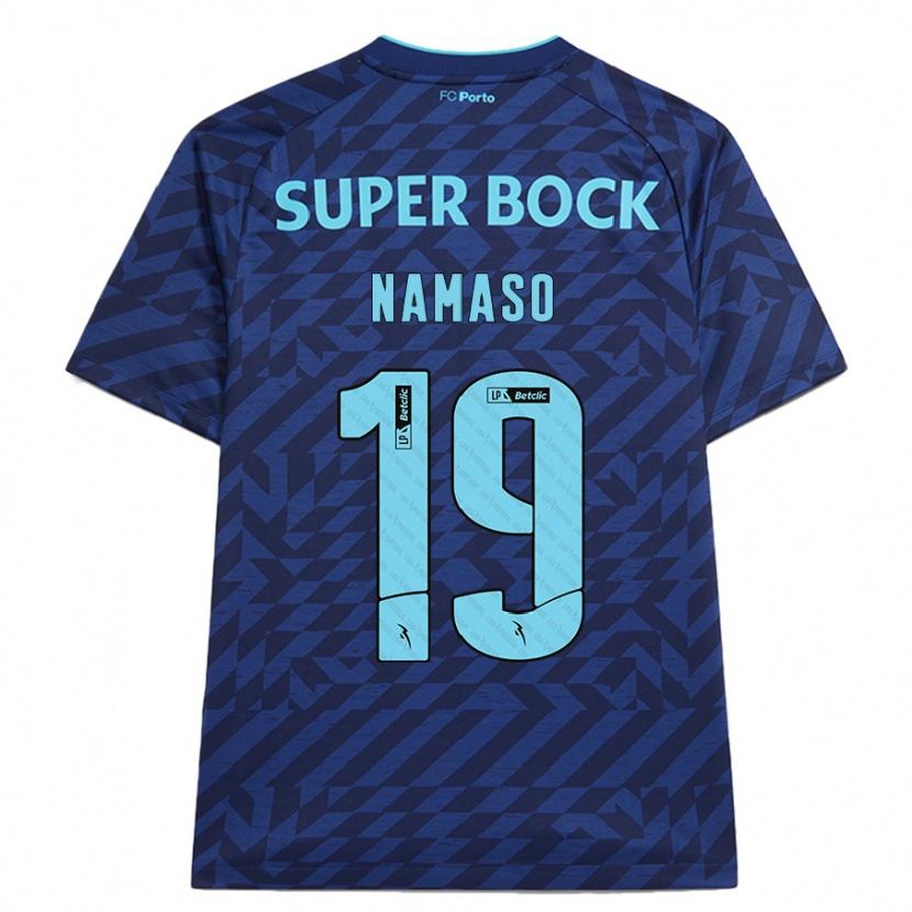 Danxen Kid Danny Namaso #19 Navy Blue Third Jersey 2024/25 T-Shirt