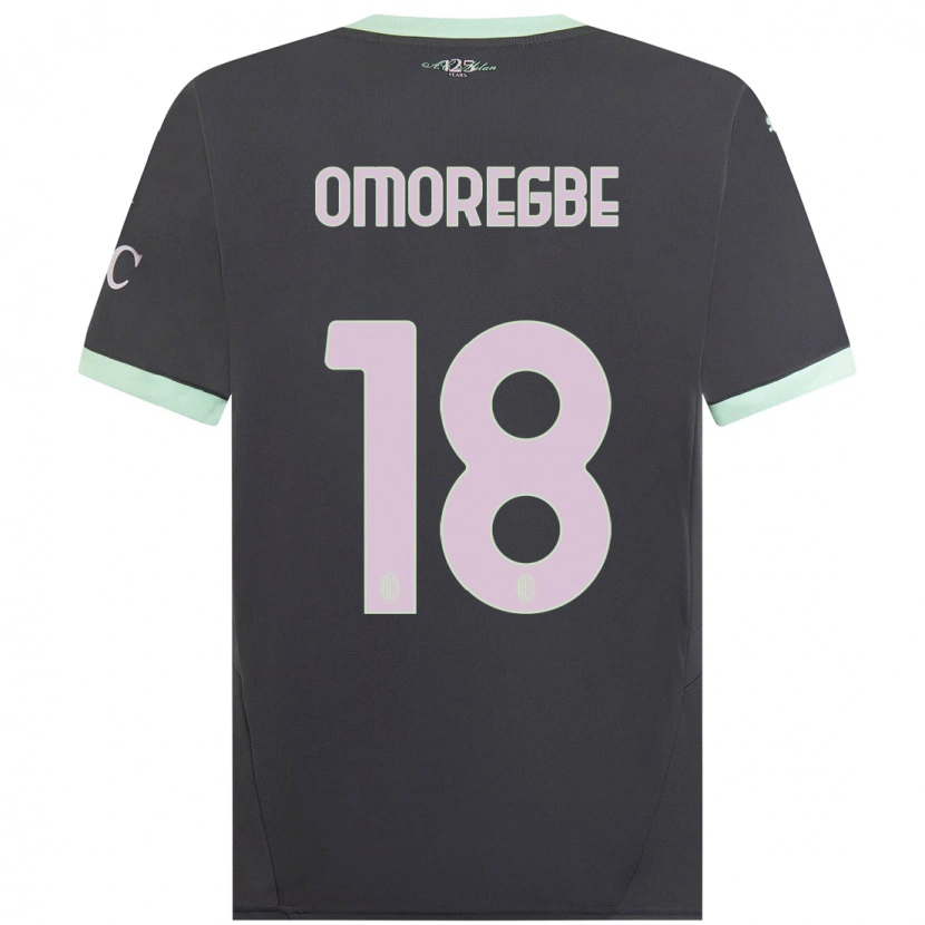 Danxen Kid Bob Murphy Omoregbe #18 Grey Third Jersey 2024/25 T-Shirt