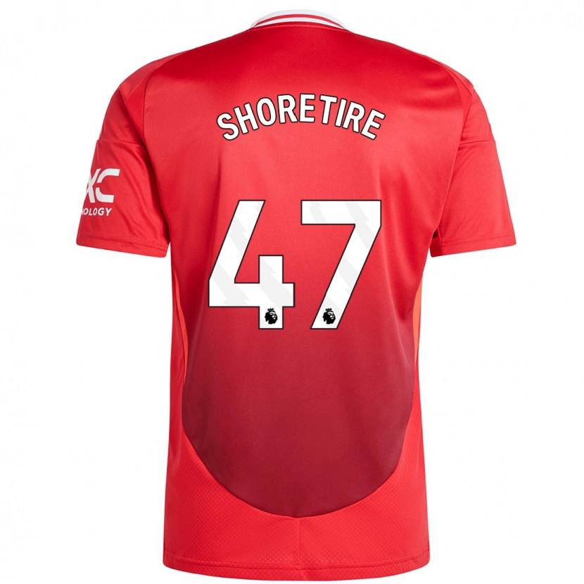 Danxen Men Shola Shoretire #47 Bright Red Home Jersey 2024/25 T-Shirt
