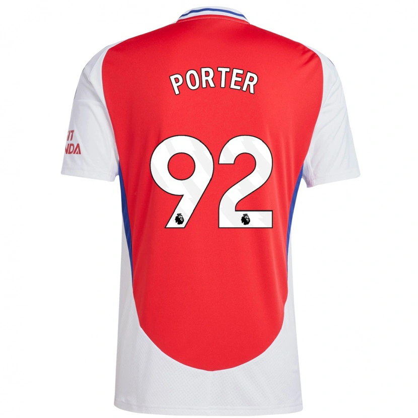 Danxen Men Jack Porter #92 Red White Home Jersey 2024/25 T-Shirt