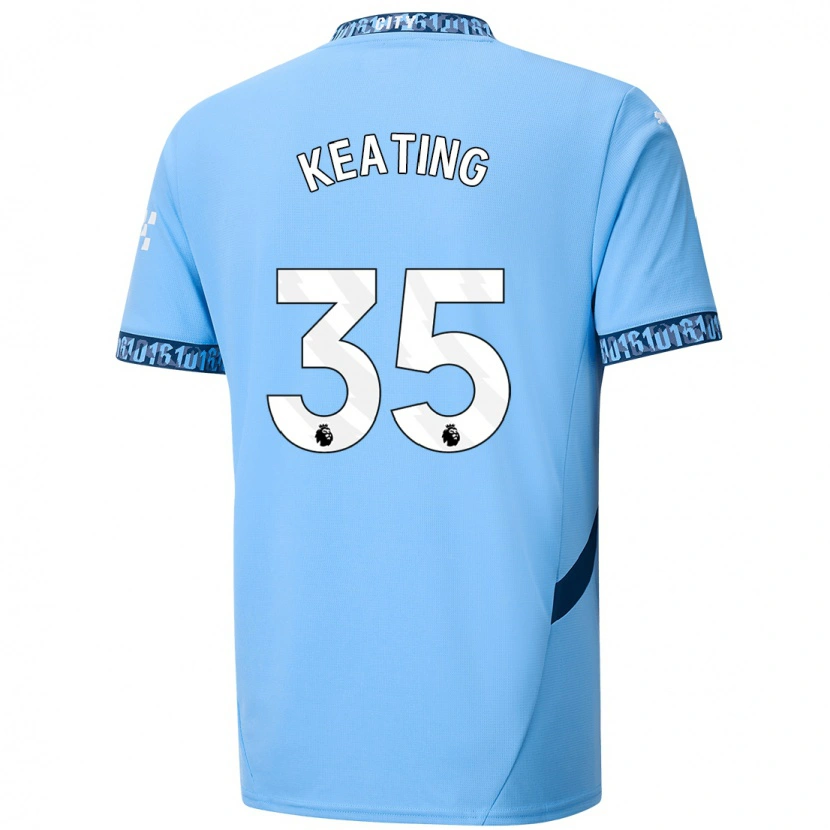 Danxen Men Khiara Keating #35 Navy Blue Home Jersey 2024/25 T-Shirt