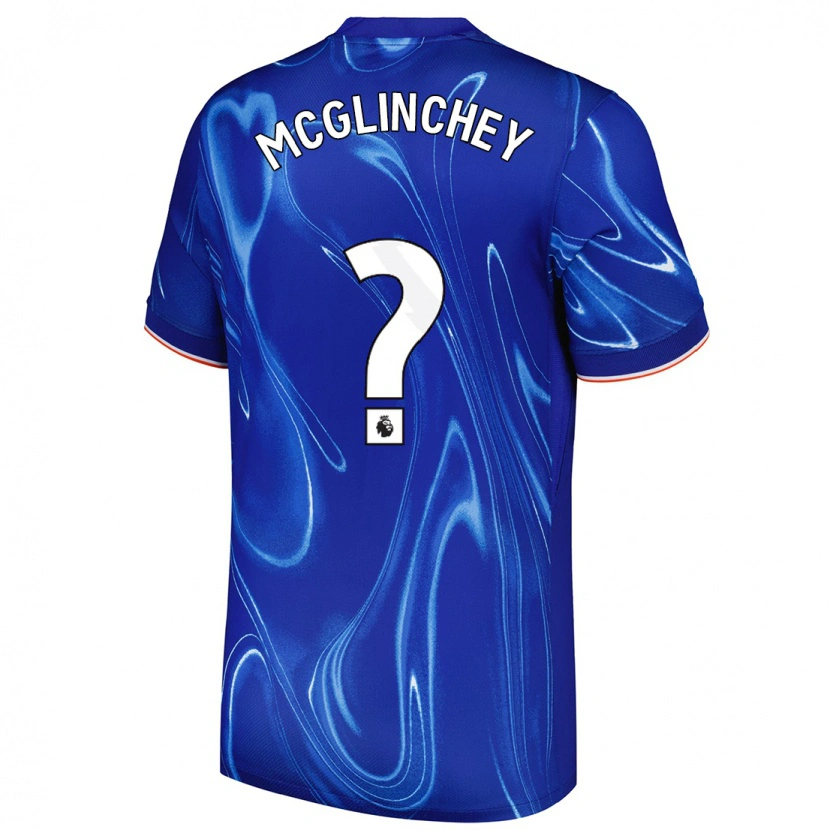 Danxen Men Harry Mcglinchey #0 Blue White Home Jersey 2024/25 T-Shirt