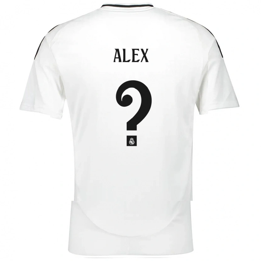 Danxen Men Alex Sanchez #0 White Home Jersey 2024/25 T-Shirt