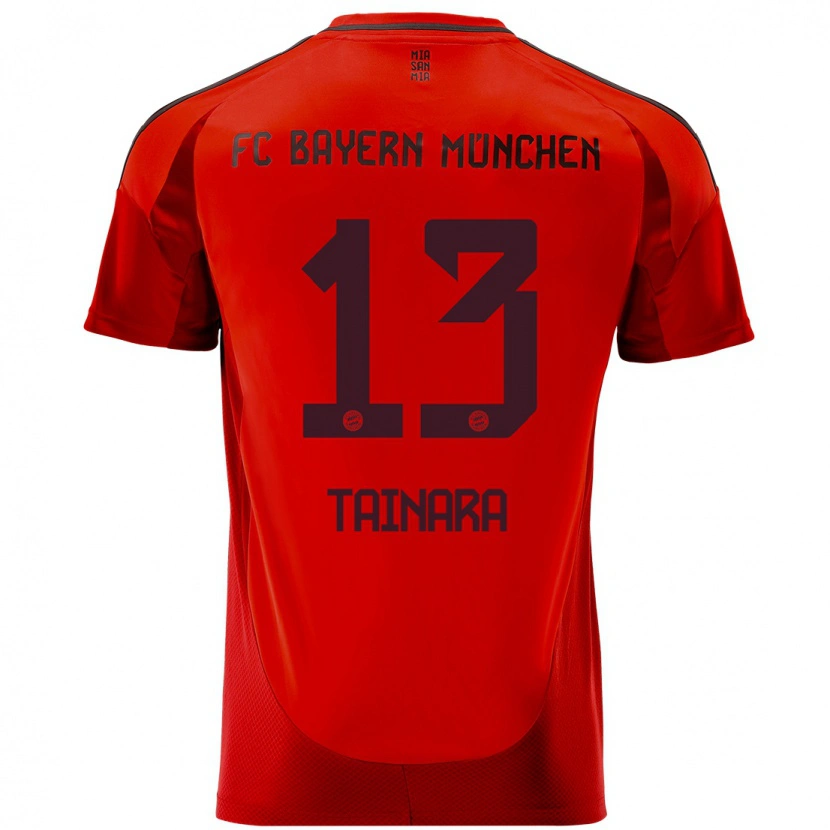 Danxen Men Tainara #13 Red Home Jersey 2024/25 T-Shirt