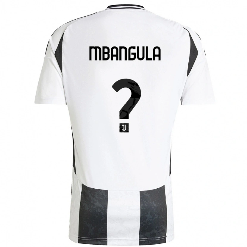 Danxen Men Samuel Mbangula #0 White Black Home Jersey 2024/25 T-Shirt