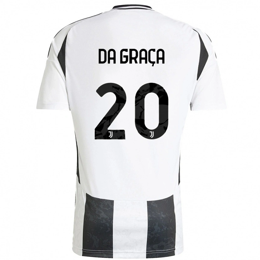 Danxen Men Cosimo Da Graça #20 White Black Home Jersey 2024/25 T-Shirt