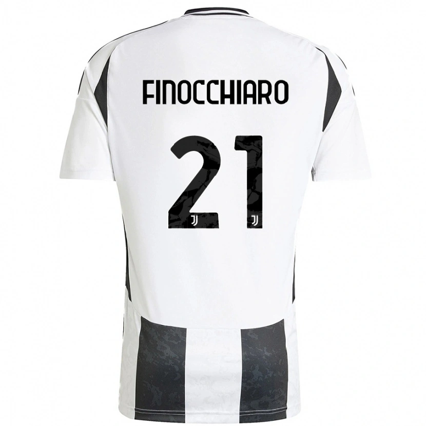 Danxen Men Gabriele Finocchiaro #21 White Black Home Jersey 2024/25 T-Shirt