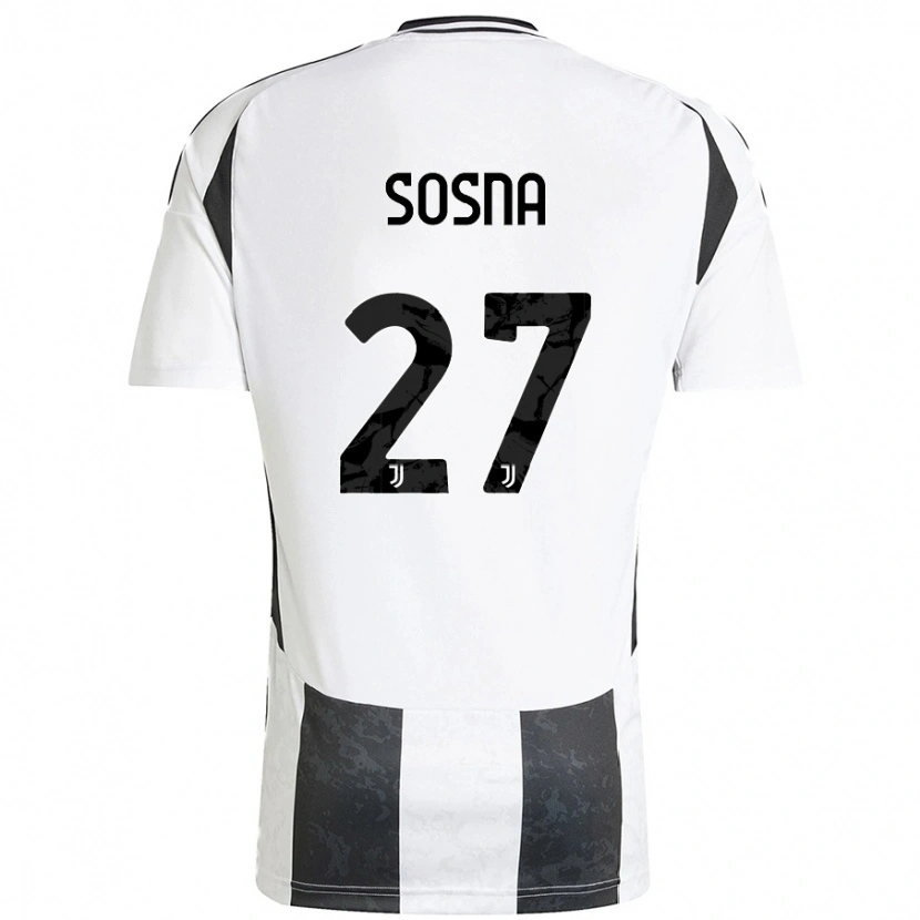 Danxen Men Adam Sosna #27 White Black Home Jersey 2024/25 T-Shirt
