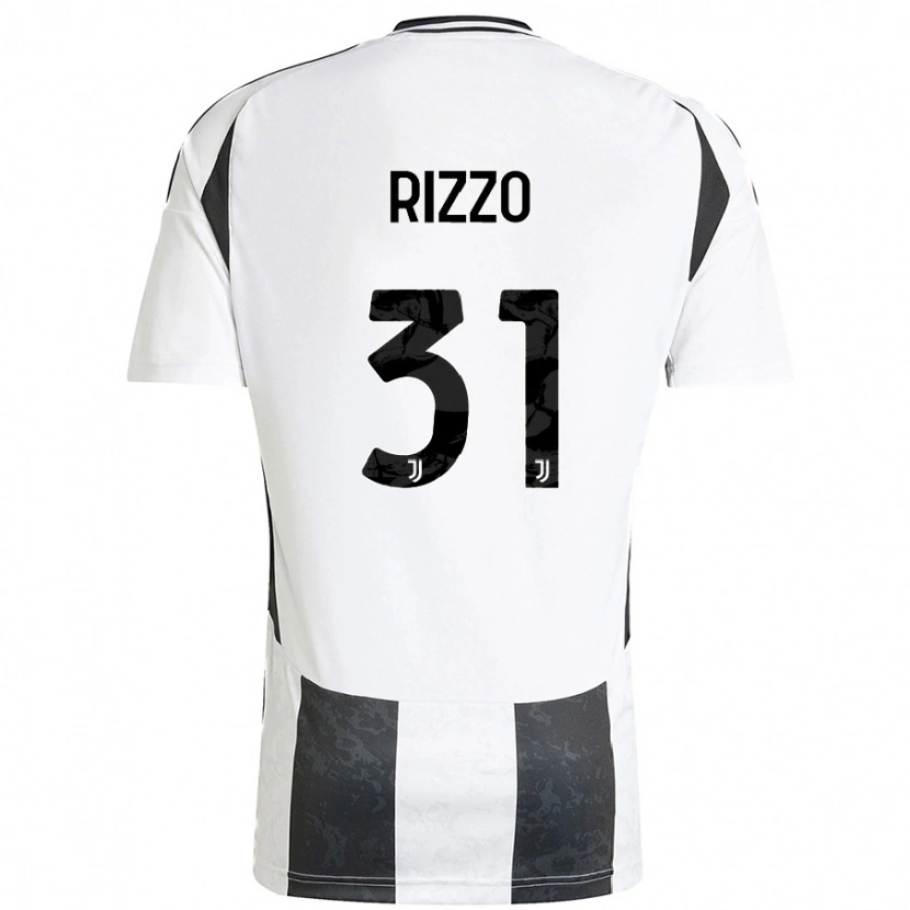 Danxen Men Niccolò Rizzo #31 White Black Home Jersey 2024/25 T-Shirt