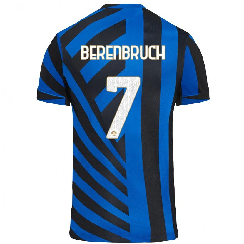 Danxen Men Thomas Berenbruch #7 Blue Black Home Jersey 2024/25 T-Shirt