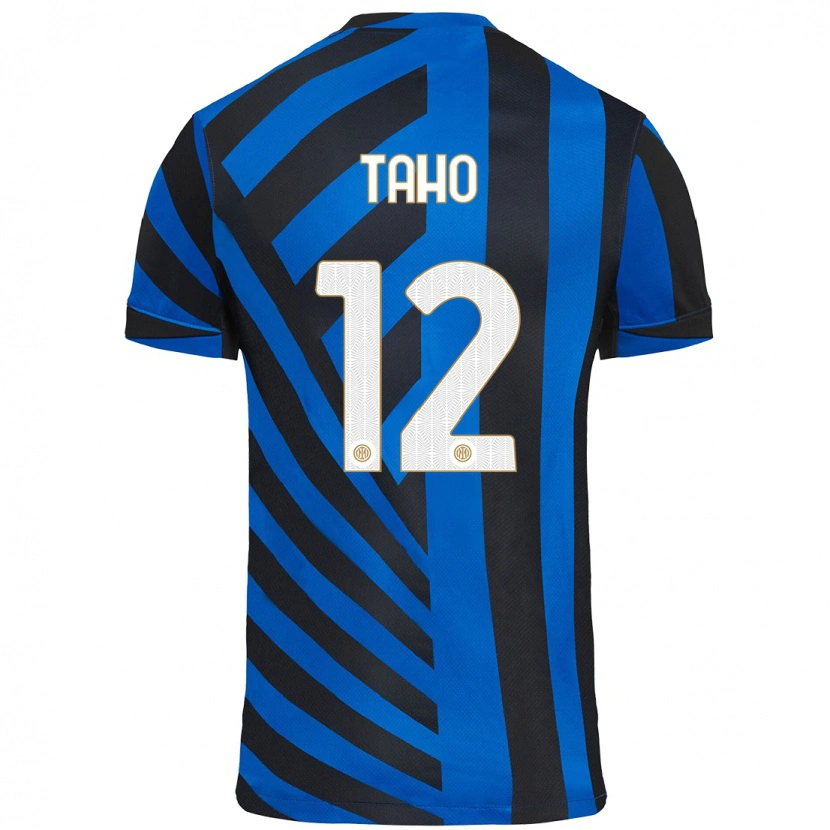 Danxen Men Alain Taho #12 Blue Black Home Jersey 2024/25 T-Shirt