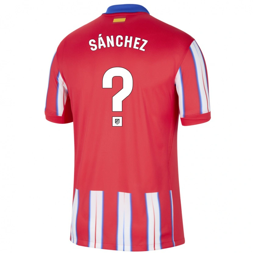Danxen Men Joel Sánchez #0 Red White Blue Home Jersey 2024/25 T-Shirt