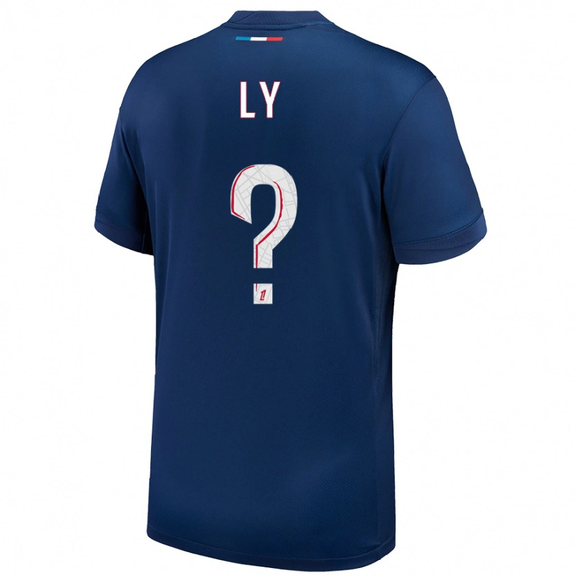 Danxen Men Elijah Ly #0 Navy Blue White Home Jersey 2024/25 T-Shirt