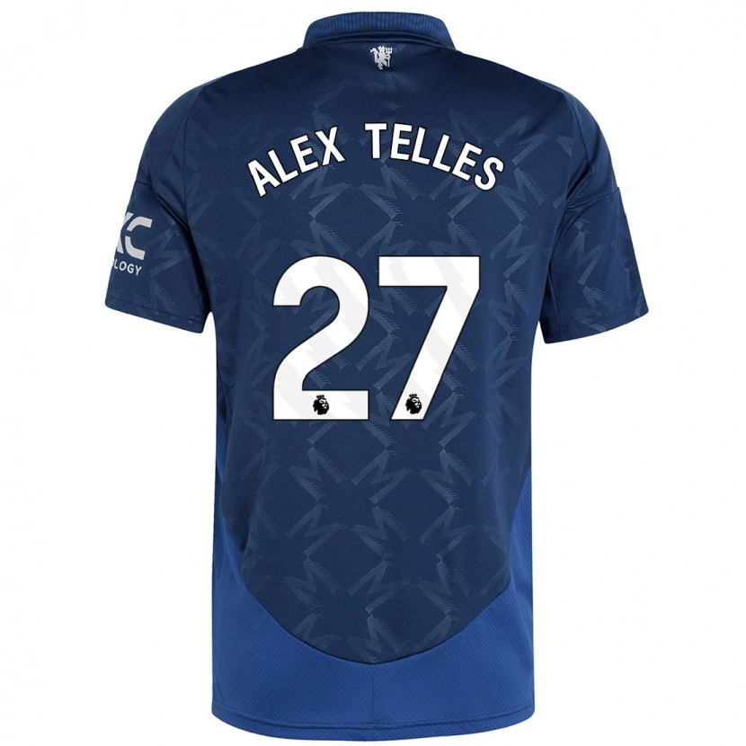 Danxen Men Alex Nicolao Telles #27 Indigo Away Jersey 2024/25 T-Shirt