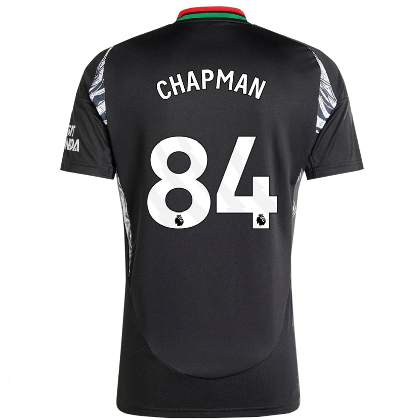 Danxen Men Samuel Chapman #84 Black Away Jersey 2024/25 T-Shirt