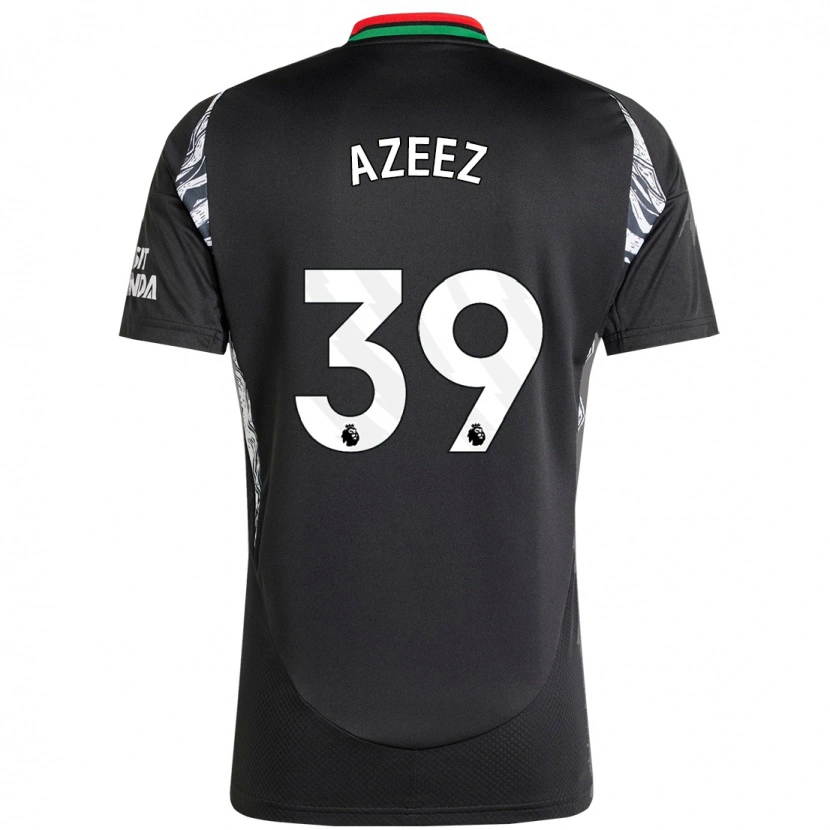 Danxen Men Miguel Azeez #39 Black Away Jersey 2024/25 T-Shirt