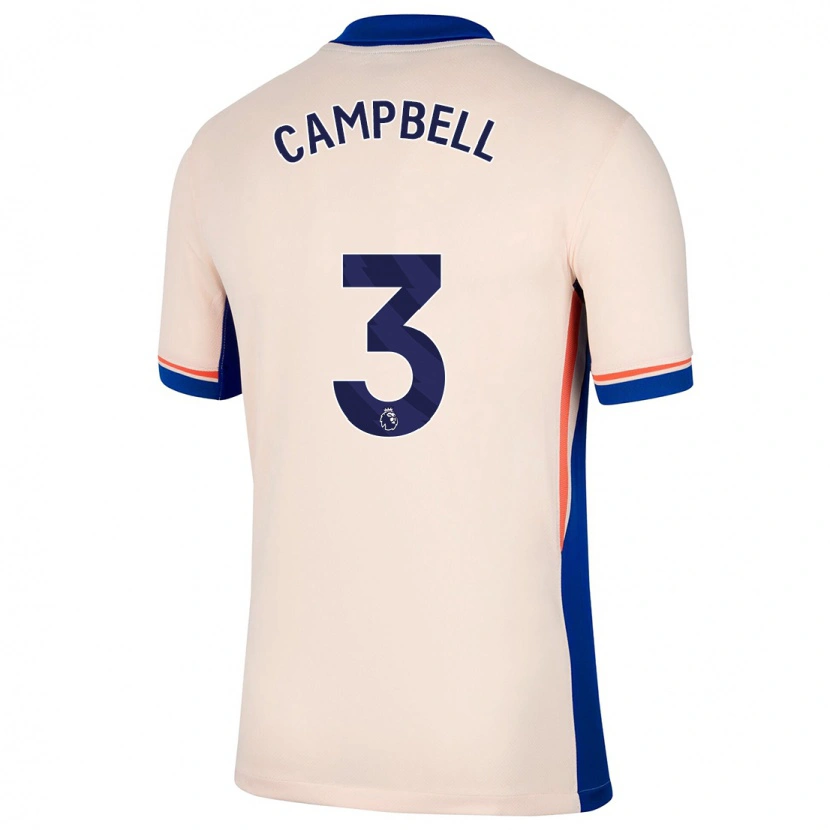 Danxen Men Harrison Murray-Campbell #3 Light Beige Away Jersey 2024/25 T-Shirt