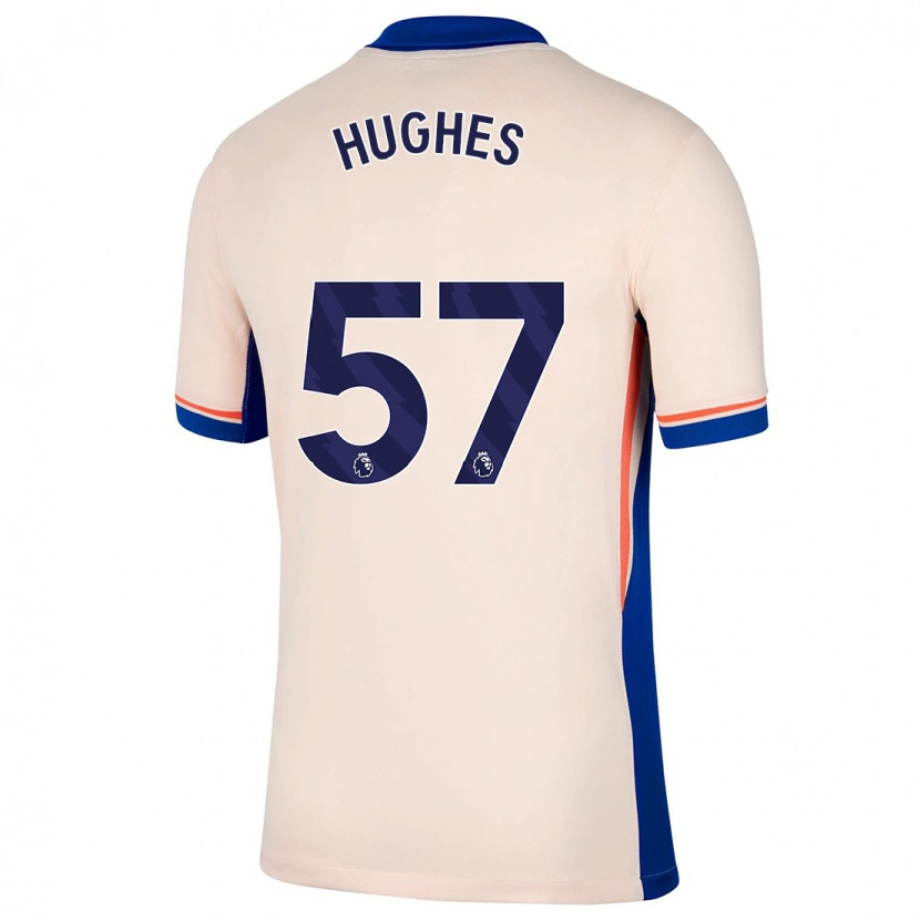 Danxen Men Brodi Hughes #57 Light Beige Away Jersey 2024/25 T-Shirt