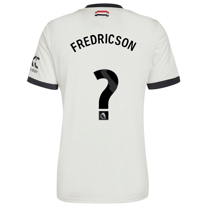 Danxen Men Tyler Fredricson #0 Off White Third Jersey 2024/25 T-Shirt