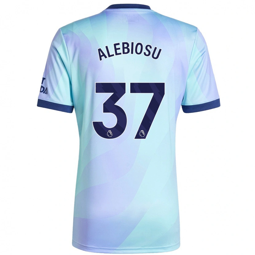 Danxen Men Ryan Alebiosu #37 Aqua Third Jersey 2024/25 T-Shirt
