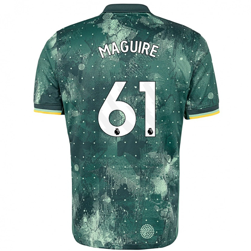 Danxen Men Aaron Maguire #61 Mint Green Third Jersey 2024/25 T-Shirt
